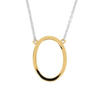 GD 1370 Hong Kong sølv anheng forgylt 42+3 cm