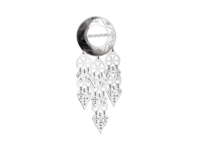 Trøndersølje stor, oksidert