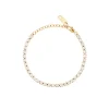 Tennis Bracelet Gold Medium