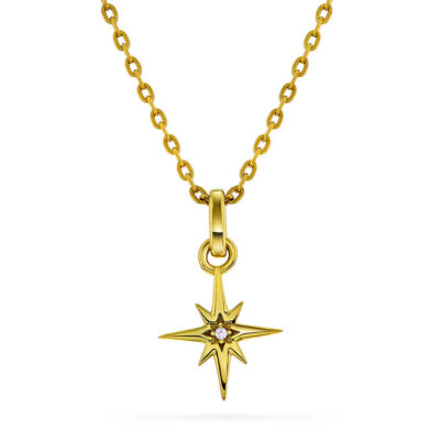 Guiding Star smykke sølv, rosenkvarts