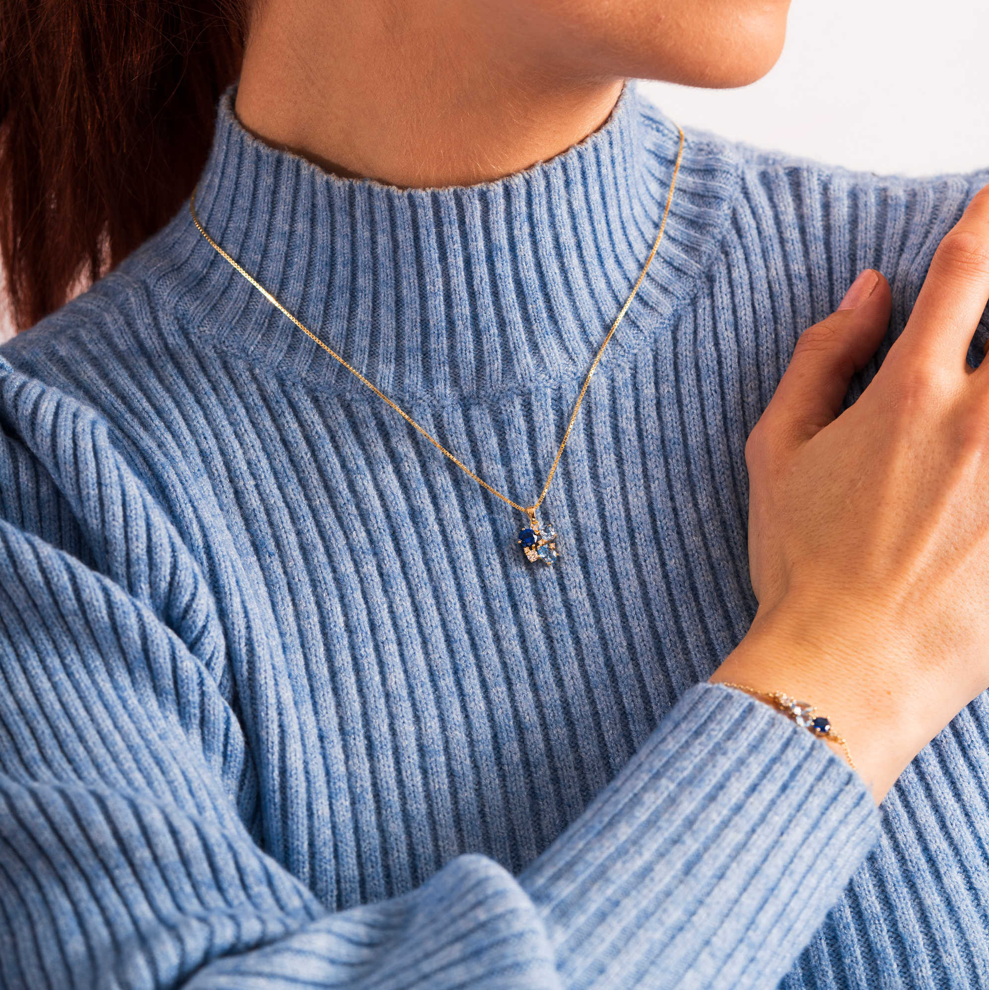 GLAM smykke med blå toner - Bilde 2