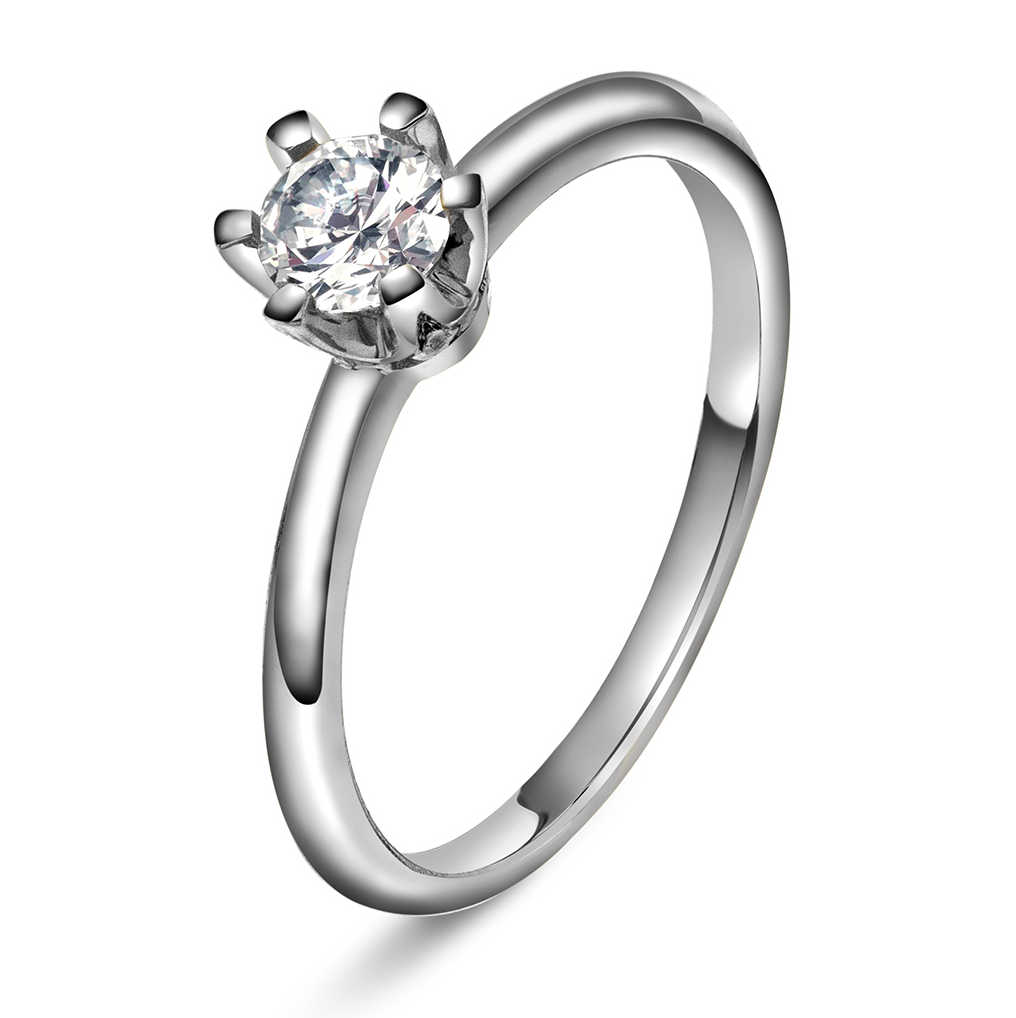 Vida ring i gull med dia 0,50 ct TWSI