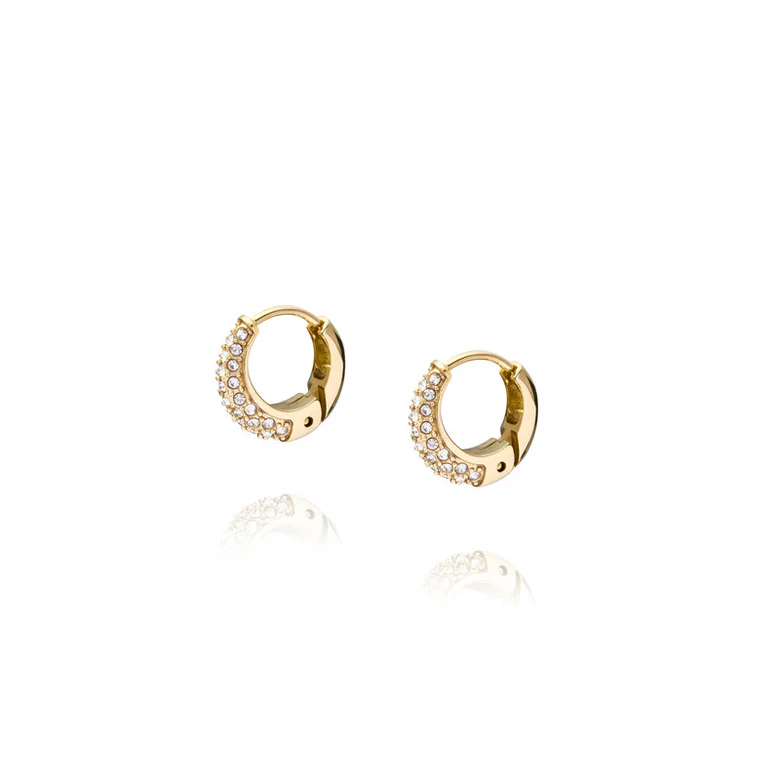 Pavé Precious Small Gullfarget Hoops
