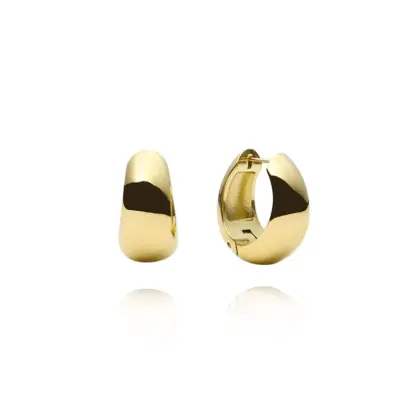Aura Bold Gold Hoops