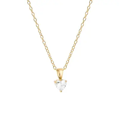 Bonne Necklace Gold - White