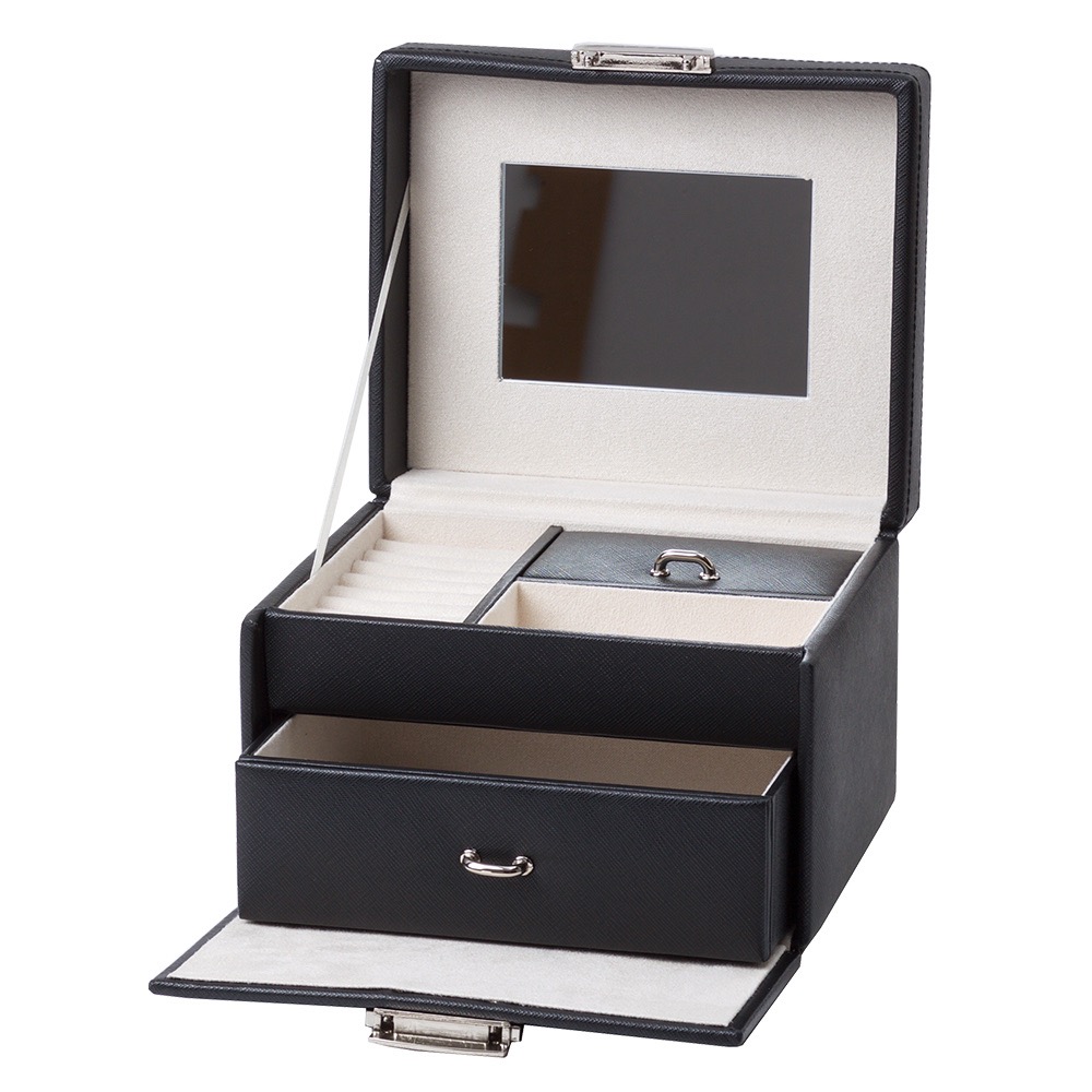 Smykkeskrin 35608 Sort/beige - Bilde 2