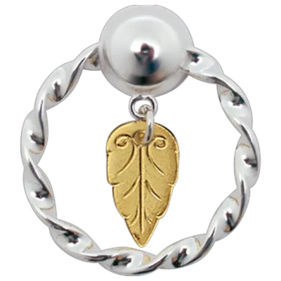 Osteknapp med lauv, Festbordsølv