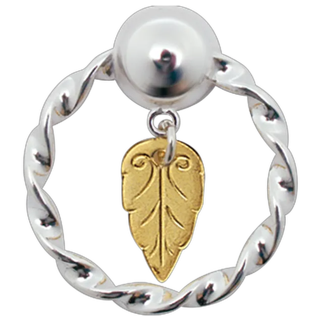 Osteknapp med lauv, Festbordsølv