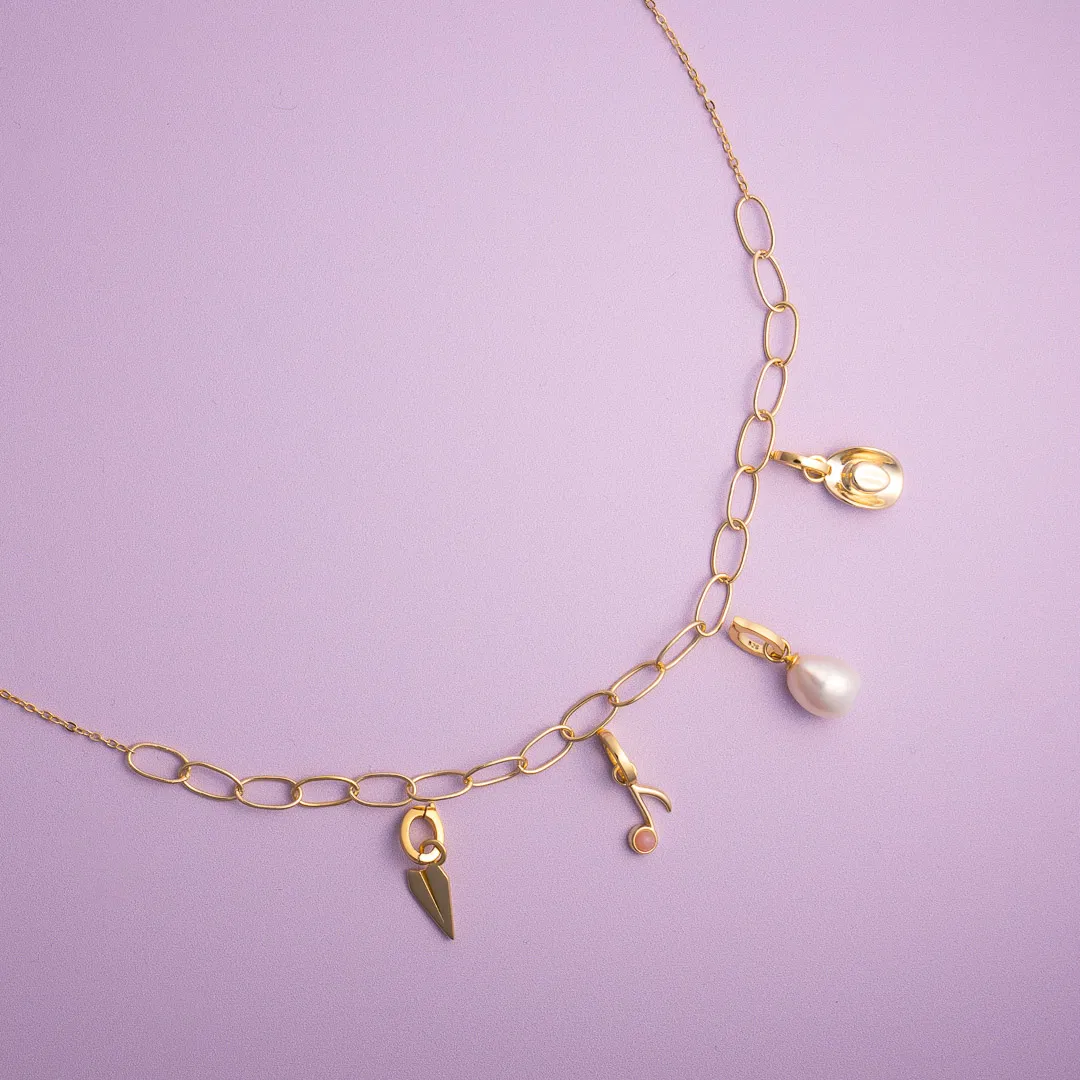 Pearlfect charm i 925 forgylt sølv - Bilde 2