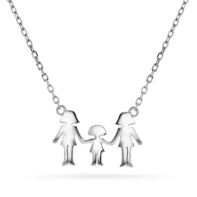 Smykke i 925 sølv to mødre og jente