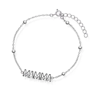 Armbånd i 925 sølv - mamma