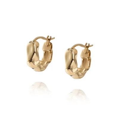 Wavy Bolded Small Gullfarget Hoops