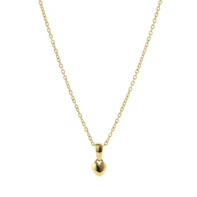 Sweetheart Gold Medium Necklace