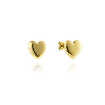 Love Gold Medium Studs