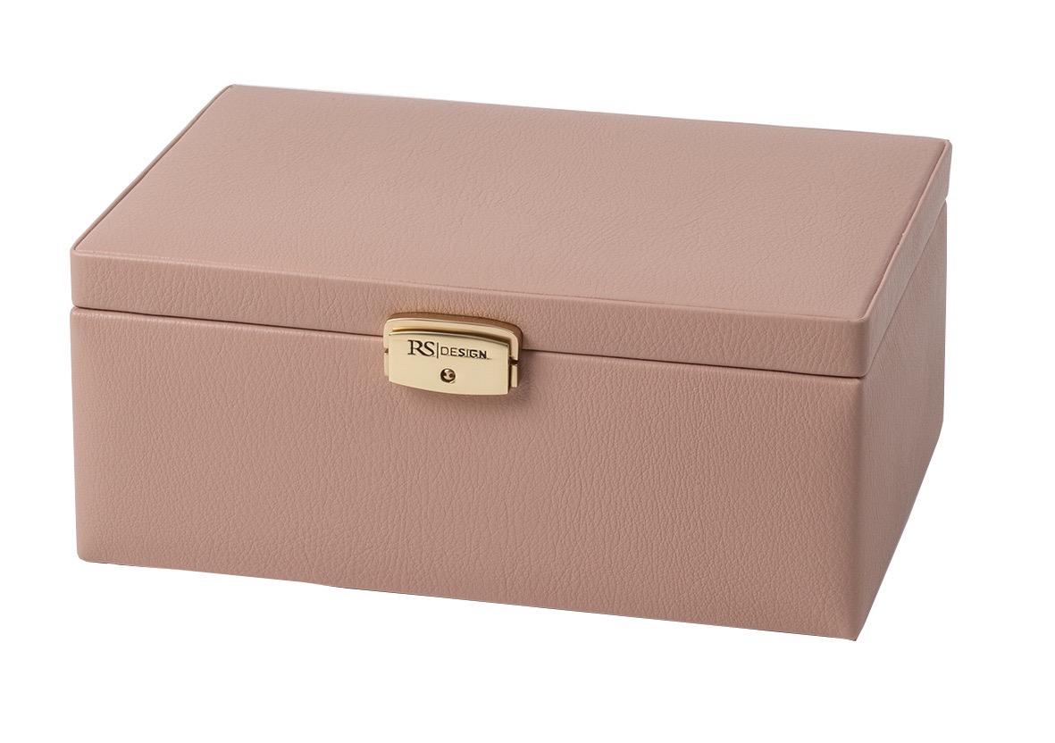 Smykkeskrin 36556 Gml.rosa/beige