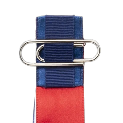 17.mai-sløyfe Ingrid, kvit