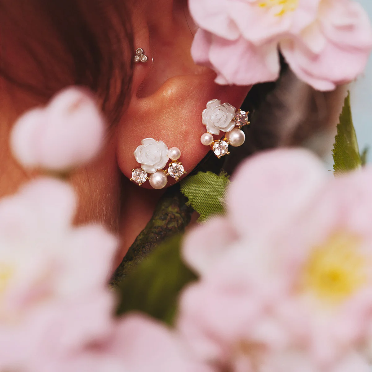 Små øredobber, Rose Garden, Tone Damli - Bilde 2