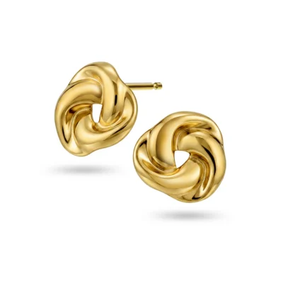 Kindred studs i forgylt stål